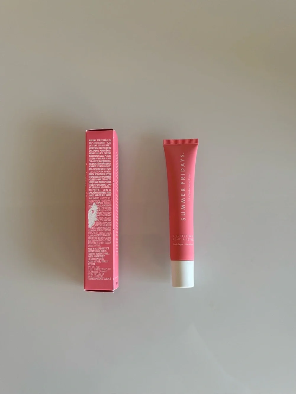 Summer Fridays Lip Butter Balm Pink Sugar